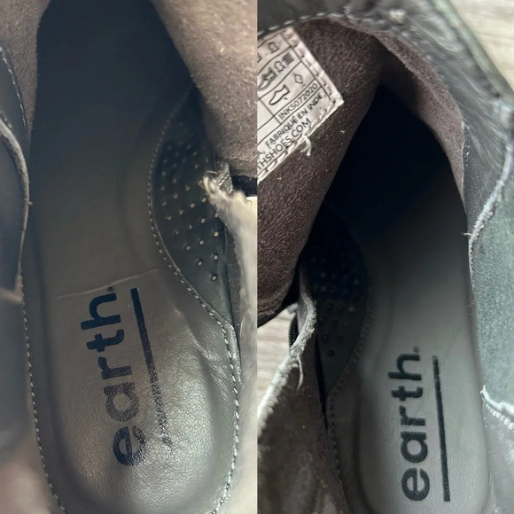 Earth West Riverton Smooth Leather Ankle Bootie  in Oil Green - Picture 13 of 13